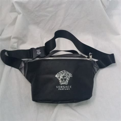 versus versace fanny pack|Versace fanny belt bag.